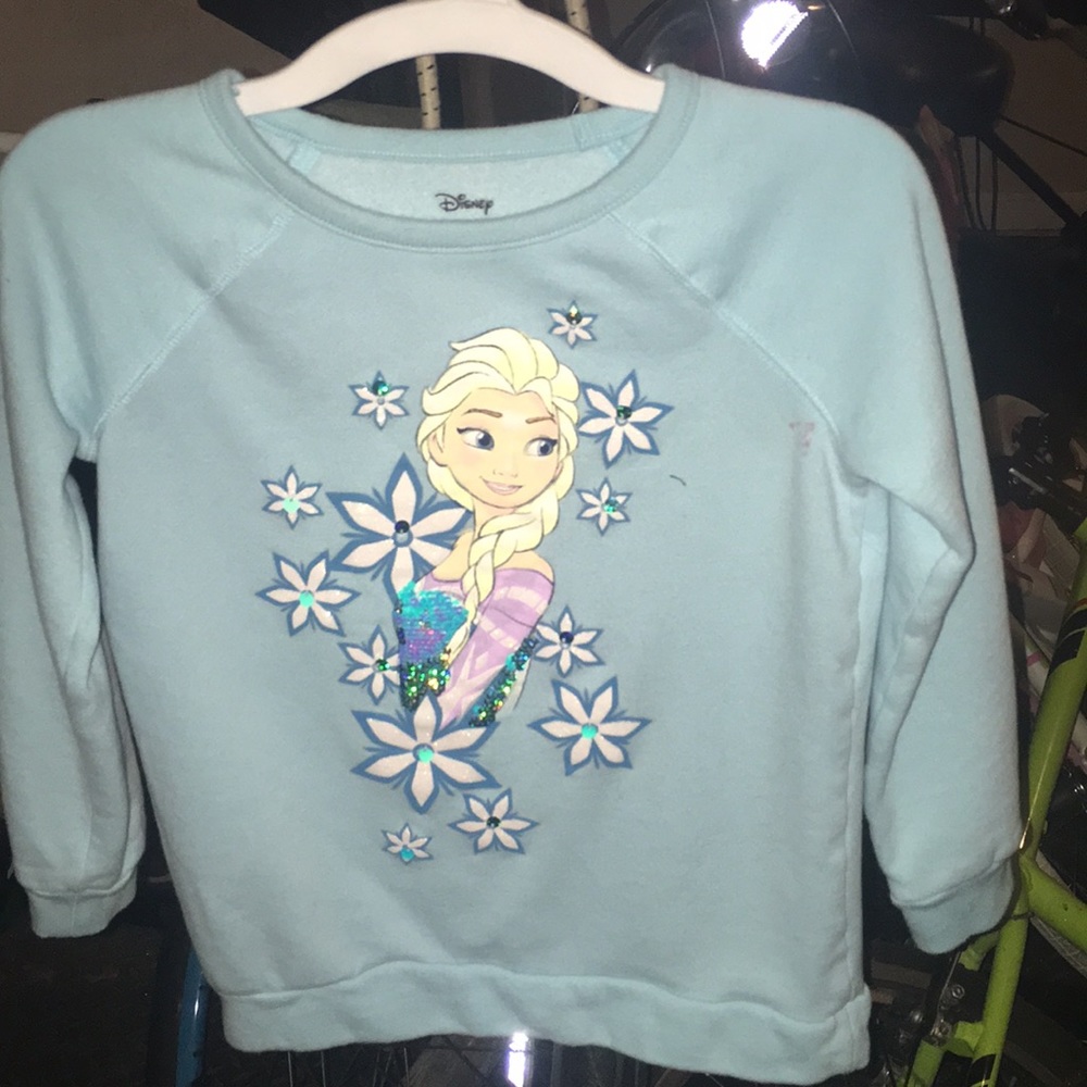 Frozen little girls sweatshirt